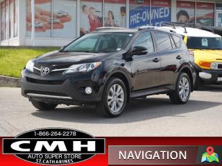 Used 2015 Toyota RAV4 Limited  NAV CAM ROOF LEATH HTD-SEATS 18-AL for sale in St. Catharines, ON