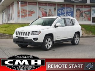 Used 2014 Jeep Compass North  LEATH HTD-SEATS REM-START 17-AL for sale in St. Catharines, ON