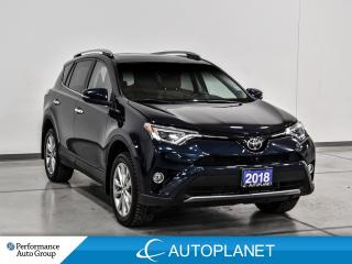 Used 2018 Toyota RAV4 Limited AWD, Sunroof, Toyota Safety Sense! for sale in Clarington, ON