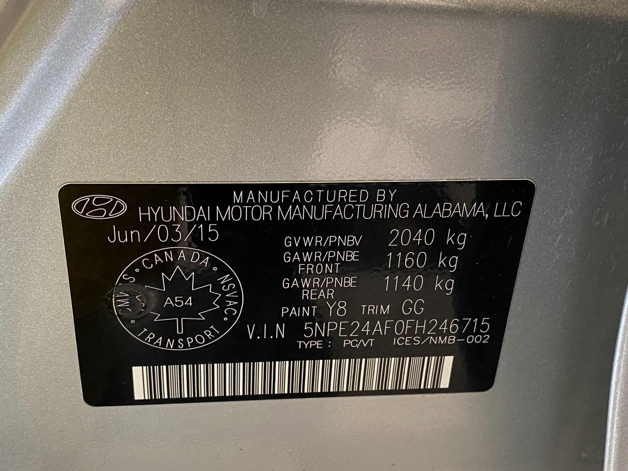 2015 Hyundai Sonata GLS+New Brakes+Heated Seats+Camera+CLEAN CARFAX - Photo #40