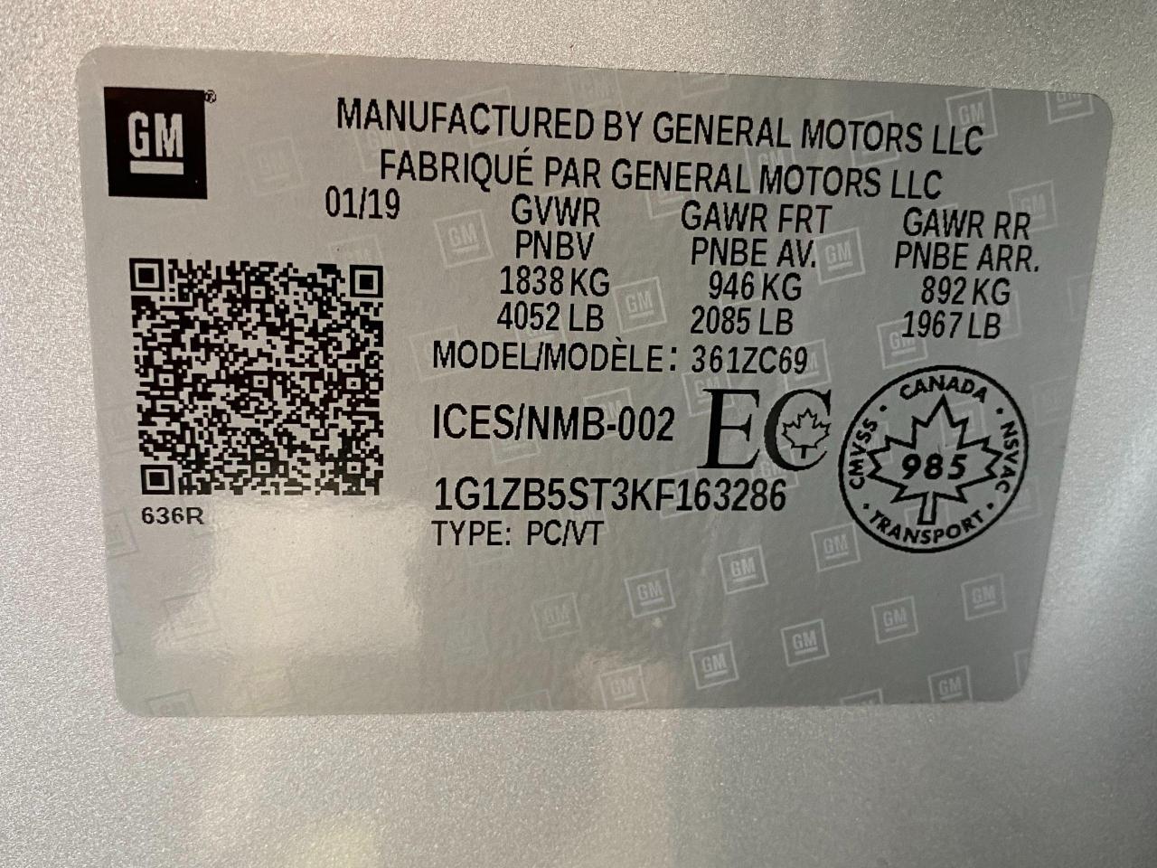 2019 Chevrolet Malibu LS+Apple Play *ONLY 4000 KMs* LIKE NEW+WeatherTECH - Photo #41