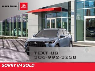 New 2022 Toyota Corolla Cross LE for sale in Prince Albert, SK