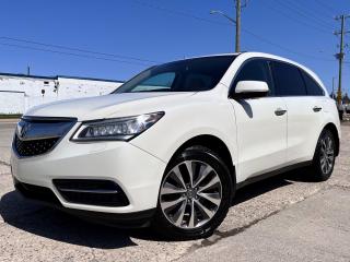 Used 2015 Acura MDX SH-AWD Nav Pkg.Camera.Leather.Roof.7Passenger for sale in Kitchener, ON