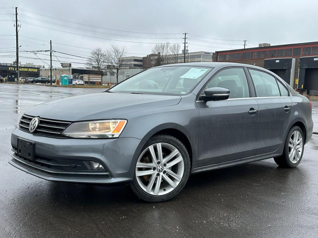 Used 2015 Volkswagen Jetta Sedan HIGHLINE LEATHER SUNROOF ALLOY WHEELS GPS for sale in North York, ON