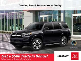 New 2022 Toyota 4Runner Reserve Yours Today! for sale in Moose Jaw, SK