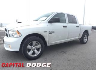 This Ram 1500 Classic boasts a Regular Unleaded V-8 5.7 L engine powering this Automatic transmission. WHEELS: 20 X 8 ALUMINUM, TRANSMISSION: 8-SPEED TORQUEFLITE AUTOMATIC (DFK) -inc: Active Grille Shutters, Electronic Shift, TRAILER BRAKE CONTROL.* This Ram 1500 Classic Features the Following Options *QUICK ORDER PACKAGE 26J EXPRESS -inc: Engine: 5.7L HEMI VVT V8 w/FuelSaver MDS, Transmission: 8-Speed TorqueFlite Automatic (DFK), GVWR: 3,129 kgs (6,900 lbs), Park-Sense Rear Park Assist System, Body-Colour Front Fascia, Body-Colour Grille, Body-Colour Rear Bumper w/Step Pads, Ram 1500 Express Group , TIRES: P275/60R20 BSW ALL-SEASON, REMOTE KEYLESS ENTRY, RADIO: UCONNECT 5 W/8.4 DISPLAY, MOPAR SPORT PERFORMANCE HOOD, GVWR: 3,129 KGS (6,900 LBS), ENGINE: 5.7L HEMI VVT V8 W/FUELSAVER MDS -inc: Electronically Controlled Throttle, Heavy-Duty Engine Cooling, Next Generation Engine Controller, Engine Oil Heat Exchanger, Hemi Badge, Heavy-Duty Transmission Oil Cooler, Engine Calibration Flash - V2, ENGINE CALIBRATION FLASH, ELECTRONICS CONVENIENCE GROUP -inc: 7 Customizable In-Cluster Display, CLASS IV HITCH RECEIVER.* Why Buy From Us? *Thank you for choosing Capital Dodge as your preferred dealership. We have been helping customers and families here in Ottawa for over 60 years. From our old location on Carling Avenue to our Brand New Dealership here in Kanata, at the Palladium AutoPark. If youre looking for the best price, best selection and best service, please come on in to Capital Dodge and our Friendly Staff will be happy to help you with all of your Driving Needs. You Always Save More at Ottawas Favourite Chrysler Store* Visit Us Today *Live a little- stop by Capital Dodge Chrysler Jeep located at 2500 Palladium Dr Unit 1200, Kanata, ON K2V 1E2 to make this car yours today!