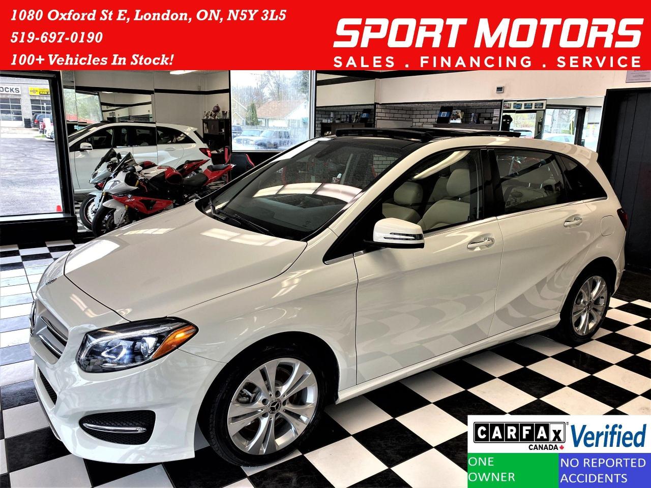 2018 Mercedes-Benz B-Class B250 4MATIC+Xenons+ApplePlay+Roof+GPS+CLEAN CARFAX