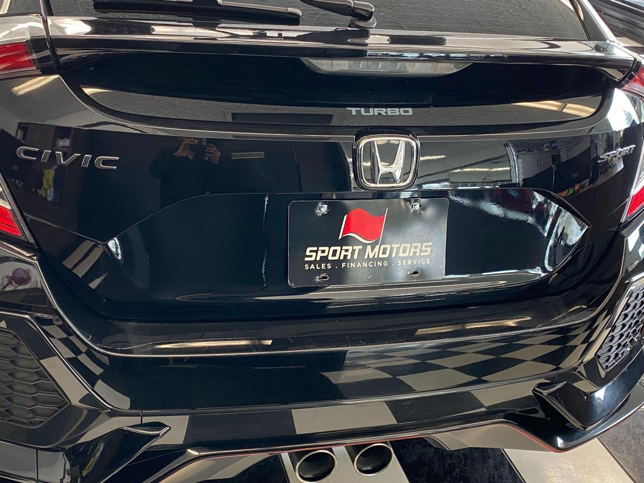 2018 Honda Civic Sport Hatch Turbo+Roof+Lane Keep+CLEAN CARFAX - Photo #63