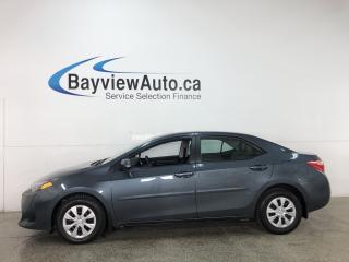 Used 2018 Toyota Corolla CE - AUTO! A/C! PWR GROUP! 22,000KMS! for sale in Belleville, ON