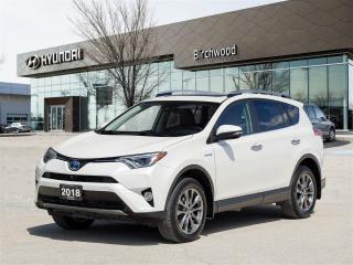 Used 2018 Toyota RAV4 Hybrid Limited No Accident | One Owner | Navigation | 360 Camera for sale in Winnipeg, MB