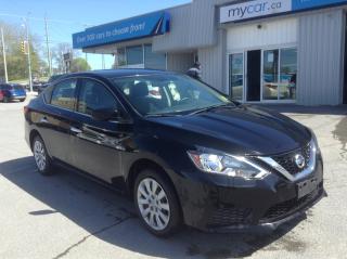 Used 2018 Nissan Sentra 1.8 SV HEATED SEATS. BACKUP CAM. BLUETOOTH. PWR GROUP. for sale in Kingston, ON