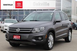 Used 2017 Volkswagen Tiguan Comfortline 4MOTION with Low Kilometers and Leather Seats for sale in Oakville, ON