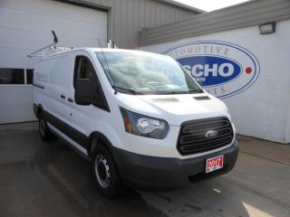 Used 2017 Ford Transit 150 Van Low Roof w/Sliding Pass. 130-in. WB | 3.2 litre Diesel | Cargo Partition | Shelving | Ladder Rack for sale in Kitchener, ON