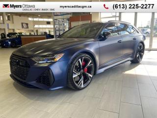 Used 2021 Audi RS 6 Avant 4.0 TFSI quattro  RS6 AVANT, Dynamic package, Black optic  Driver assistance  Bang and Olufsen advance 3d audio sound system for sale in Ottawa, ON