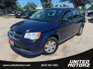 Used 2012 Dodge Grand Caravan ***CERTIFIED***3 YEAR WARRANTY****NO ACCIDENTS*** for sale in Kitchener, ON