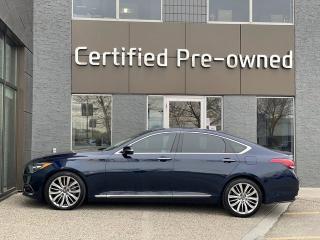 Used 2018 Genesis G80 ULTIMATE w/ 5.0L V8 / TOP MODEL /AWD for sale in Calgary, AB