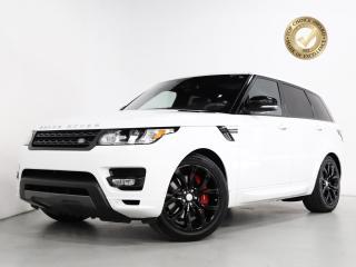 Used 2016 Land Rover Range Rover Sport V8 SC AUTOBIOGRAPHY I 21 IN WHEELS | RED LEATHER for sale in Vaughan, ON