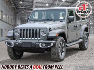New 2022 Jeep Wrangler Unlimited Sahara for sale in Mississauga, ON