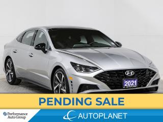 Used 2021 Hyundai Sonata Sport, Turbo, Sunroof, Android Auto, Back Up Cam! for sale in Clarington, ON