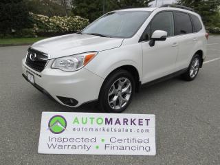 Used 2015 Subaru Forester LIMITED, EYESIGHT, LOADED, FINANCE, INSPECTED, BCAA MEMBERSHIP for sale in Surrey, BC