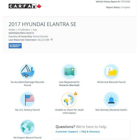 2017 Hyundai Elantra GL+ApplePlay+Blind Spot+Camera+CLEAN CARFAX Photo12