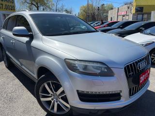 Used 2011 Audi Q7 3.0L/NAVI/CAMERA/7PASS/LEATHER/ROOF/ALLOY for sale in Scarborough, ON