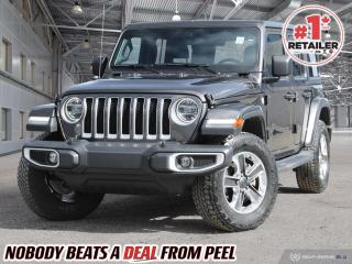 Used 2020 Jeep Wrangler Unlimited Sahara*Heated Seats*Steering Whl*CLEAN* for sale in Mississauga, ON