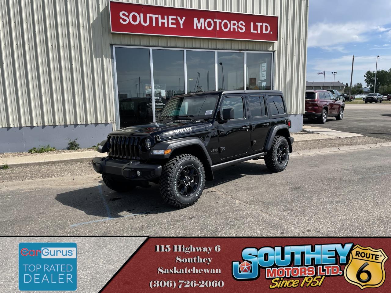 New 2022 Jeep Wrangler UNLIMITED SPORT for sale in Southey, SK