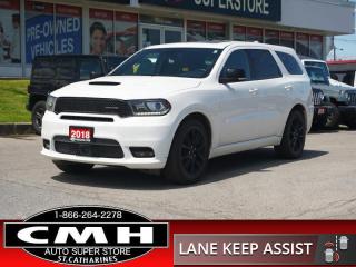 Used 2018 Dodge Durango GT  NAV BLIND-SPOT ROOF HTD-S/W 20-AL for sale in St. Catharines, ON