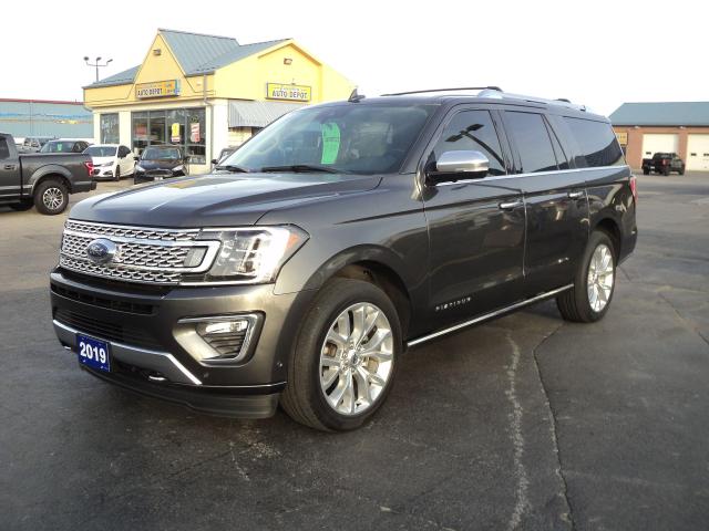 2019 Ford Expedition Platinum Max 3.5L Ecoboost PanoramaRoof NavLeather