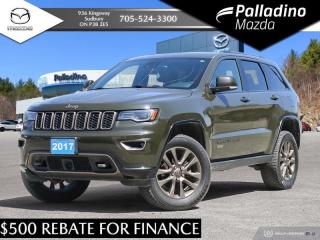 Used 2017 Jeep Grand Cherokee Limited  - Leather Seats for sale in Sudbury, ON