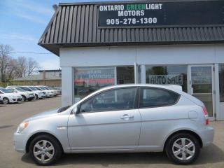 Used 2009 Hyundai Accent CERTIFIED,LOW KM, MANUAL, ALL POWERED, A/C for sale in Mississauga, ON