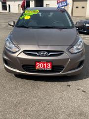 Used 2013 Hyundai Accent GL for sale in Breslau, ON