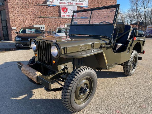 1947 Jeep Willys CJ2A RESTORED ORIGINAL WITH REAR PTO GEARBOX