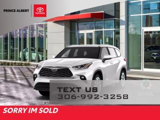 New 2022 Toyota Highlander LIMITED for sale in Prince Albert, SK