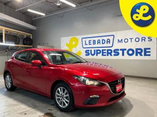 Used 2015 Mazda MAZDA3 Sky Activ Technology* Navigation * Heated Cloth Seats * Hands Free Calling * Back Up Camera * Push Button Start *  AM/FM/SiriusXM/USB/Aux/Pandora/Blue for sale in Cambridge, ON