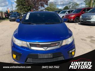 Used 2010 Kia Forte Koup *CERTIFIED*3 YEAR WARRANTY*LEATHER SEATS* for sale in Kitchener, ON