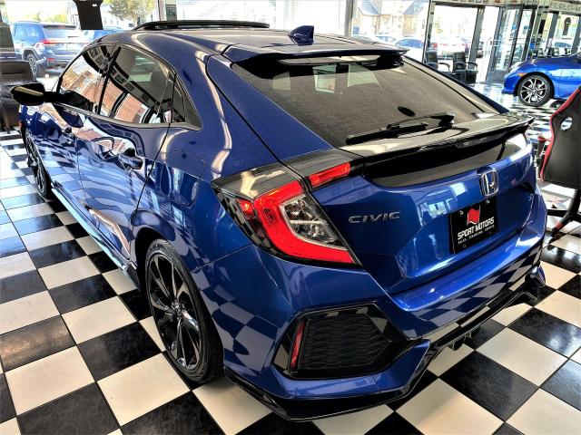 2018 Honda Civic Sport Touring+LED Lights+Roof+Leather+CLEAN CARFAX Photo2