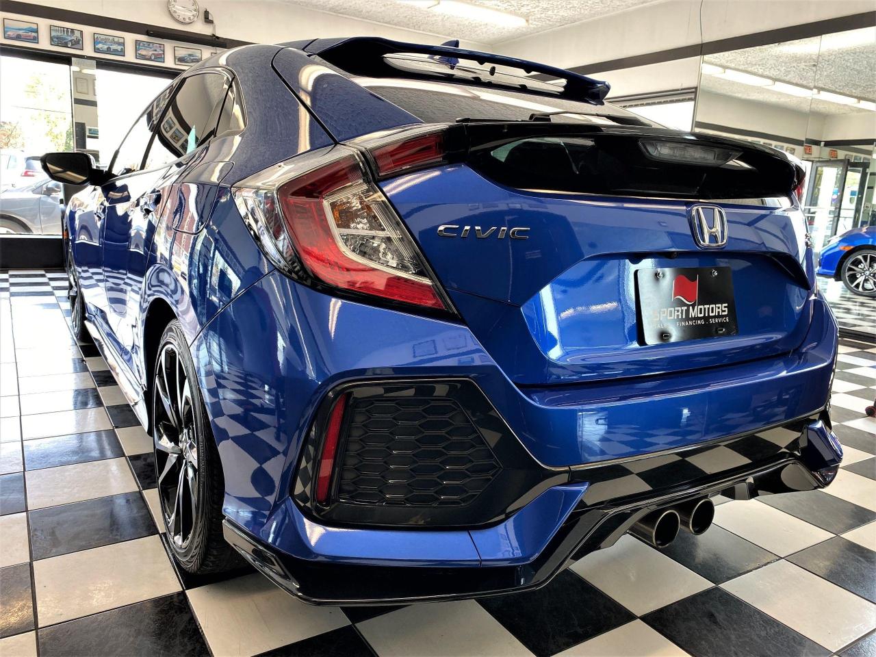 2018 Honda Civic Sport Touring+LED Lights+Roof+Leather+CLEAN CARFAX - Photo #39