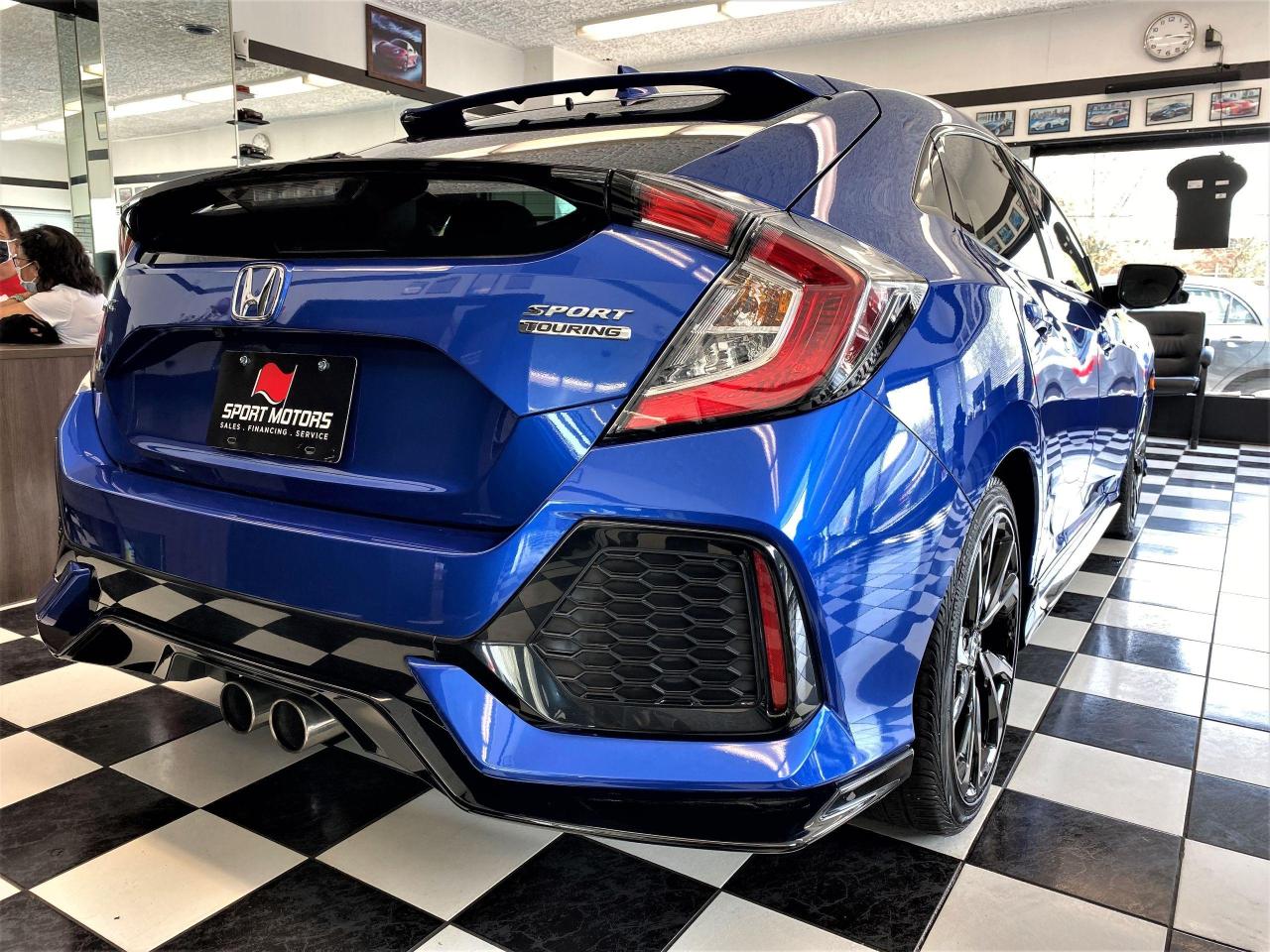 2018 Honda Civic Sport Touring+LED Lights+Roof+Leather+CLEAN CARFAX - Photo #40