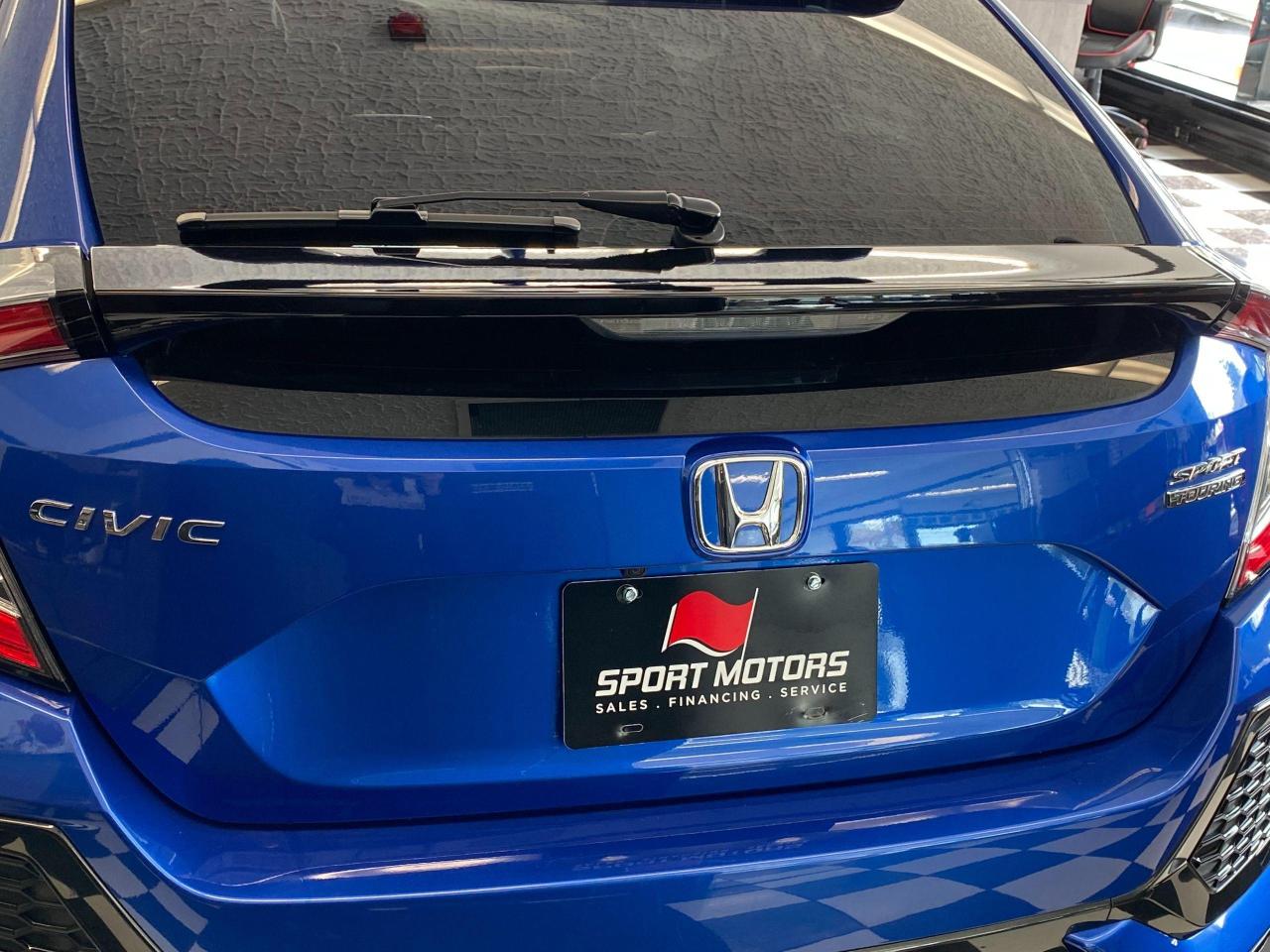 2018 Honda Civic Sport Touring+LED Lights+Roof+Leather+CLEAN CARFAX - Photo #63