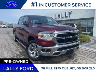 Used 2019 RAM 1500 Big Horn, Navigation, Hemi, Local Trade! for sale in Tilbury, ON