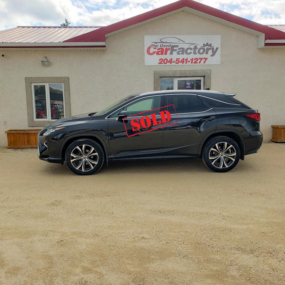 Used 2018 Lexus RX RX 350, ACCIDENT FREE for sale in Oakbank, MB