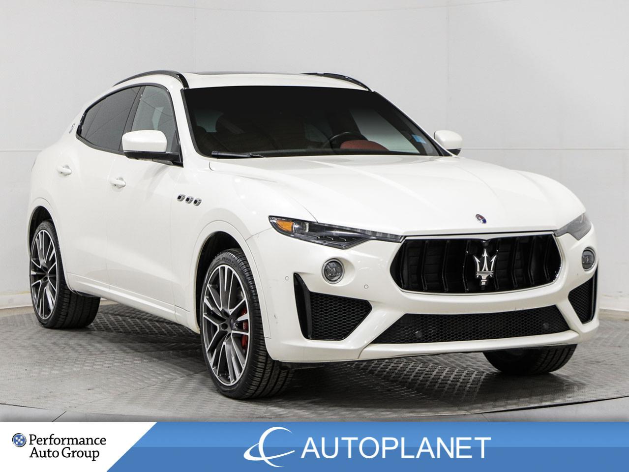 Used 2019 Maserati Levante GTS AWD, Pano Roof, Red Interior, New Front Brakes for sale in Brampton, ON