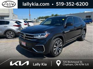 Used 2021 Volkswagen Atlas Cross Sport 3.6 FSI Execline Execline 3.6 AWD #NAV #ROOF #Virtual cockpit for sale in Chatham, ON