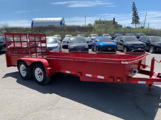 2012 Canadian Trailer Company Other 7 x 16 Flat Deck Trailer with Fold Down Ramp - Photo #4