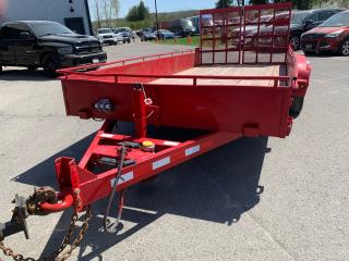 2012 Canadian Trailer Company Other 7 x 16 Flat Deck Trailer with Fold Down Ramp - Photo #3