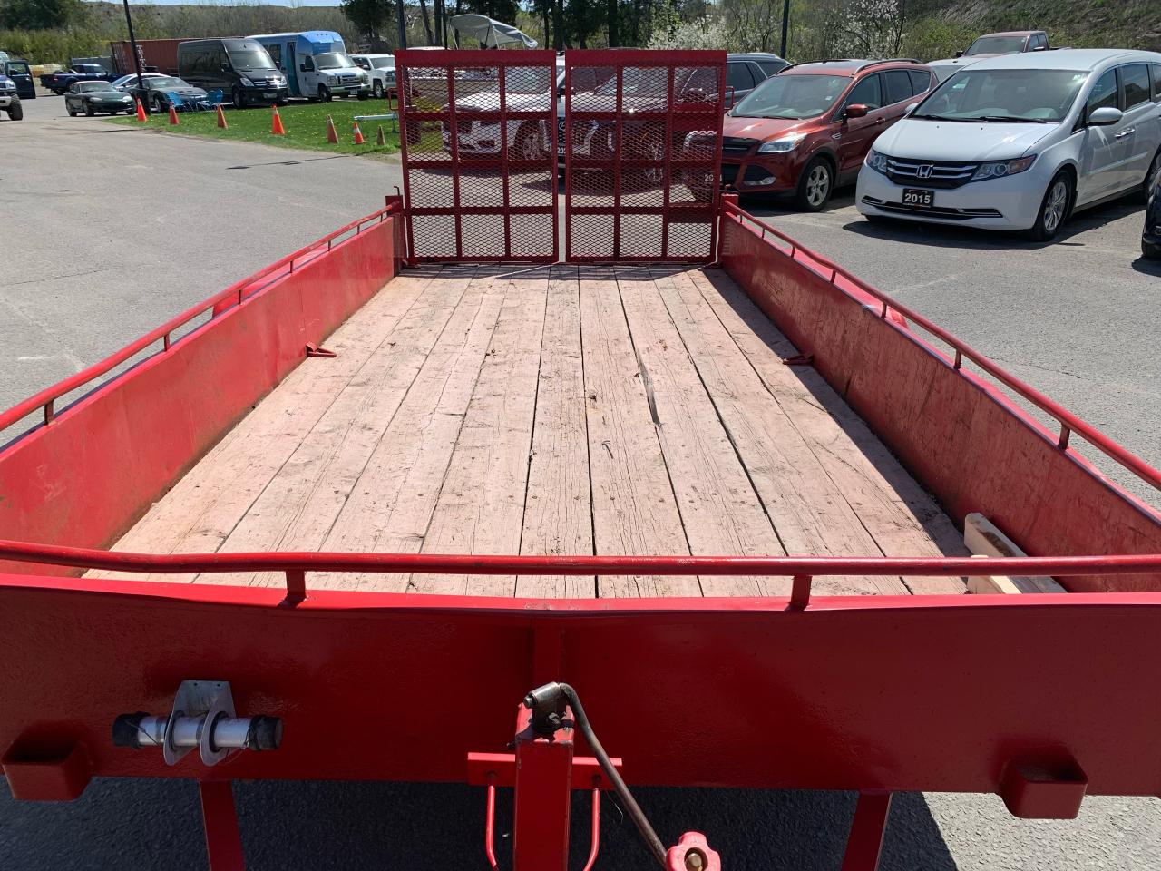 2012 Canadian Trailer Company Other 7 x 16 Flat Deck Trailer with Fold Down Ramp - Photo #5