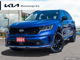 Used 2021 Kia Sorento 2.5T SX w/Black Leather SX!! HEATED/COOLED NAPPA LEATHER!! NAVIGATION!! PANO ROOF!! SHOWROOM READY!! CLEAN CARFAX!! FULLY LO for sale in Mississauga, ON