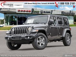 New 2022 Jeep Wrangler UNLIMITED SPORT for sale in Cornwall, ON